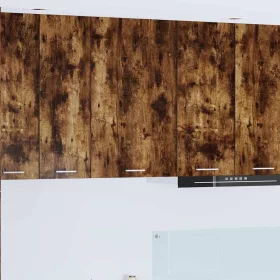    Függő szekrény Riga Füstölt tölgy és fehér 50 x 31 x 80 cm