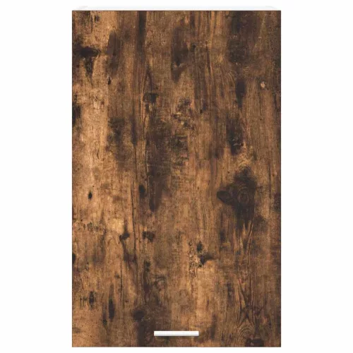  Függő szekrény Riga Füstölt tölgy és fehér 50 x 31 x 80 cm