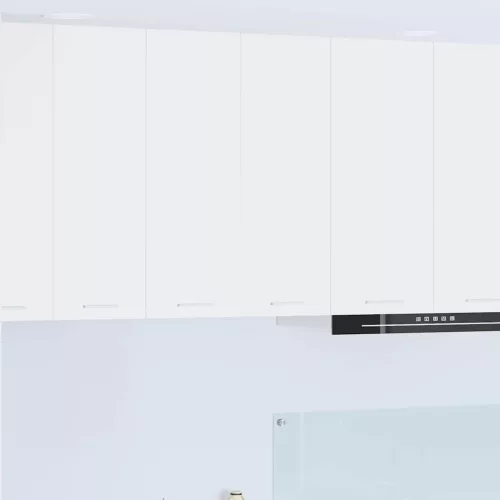  Függő szekrény polcokkal Riga Fehér 60 x 31 x 80 cm Faanyag