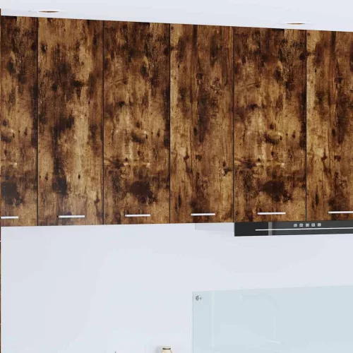  Függő szekrény Riga Füstölt tölgy 60 x 31 x 80 cm Faanyag