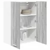  Függő szekrény Riga Szürke Sonoma 60 x 31 x 80 cm Faanyag