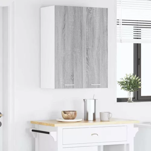  Függő szekrény Riga Szürke Sonoma 60 x 31 x 80 cm Faanyag