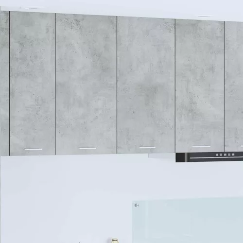  Függő szekrény Riga Beton Szürke 80 x 31 x 80 cm Faanyag