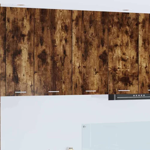  Függő szekrény Riga Füstölt tölgy 80 x 31 x 80 cm Faanyag