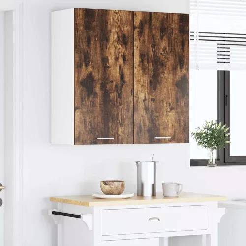  Függő szekrény Riga Füstölt tölgy 80 x 31 x 80 cm Faanyag