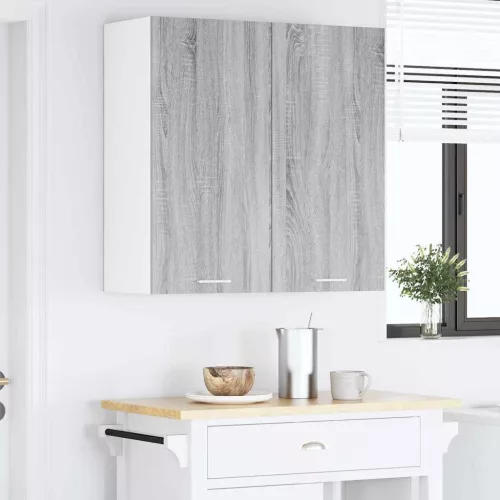  Függő szekrény Riga Szürke Sonoma 80 x 31 x 80 cm Faanyag