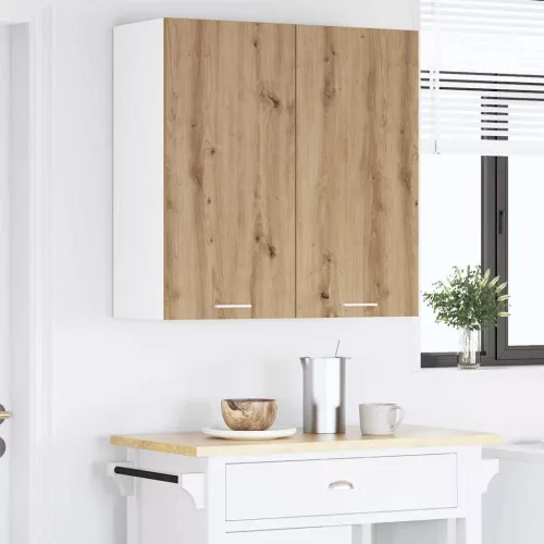  Függő szekrény Riga Artisan tölgy 80 x 31 x 80 cm Faanyag