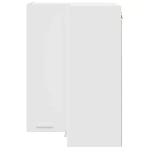  Függő szekrény polcokkal Riga Fehér 57 x 57 x 80 cm Faanyag