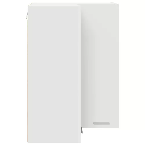  Függő szekrény polcokkal Riga Fehér 57 x 57 x 80 cm Faanyag