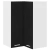  Függő szekrény Riga Fekete tölgy és fehér 57 x 57 x 80 cm