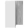  Függő szekrény Riga Szürke Sonoma és fehér 57 x 57 x 80 cm