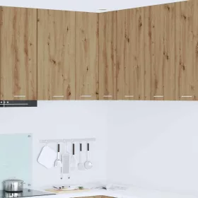    Függő szekrény Riga Artisan tölgy és fehér 57 x 57 x 80 cm