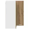  Függő szekrény Riga Artisan tölgy és fehér 57 x 57 x 80 cm