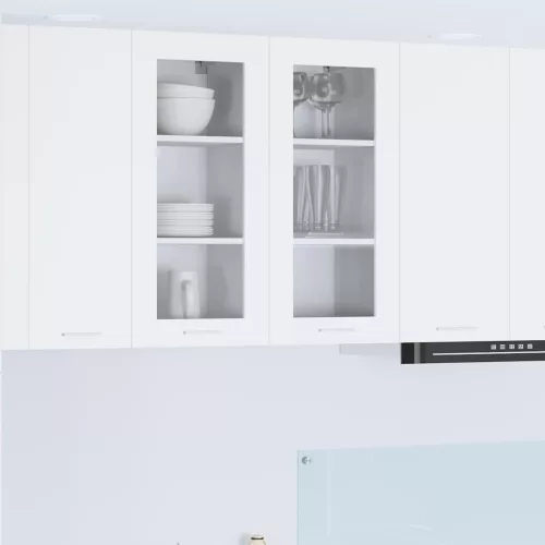  Függő szekrény polcokkal Riga Fehér 40 x 31 x 80 cm Faanyag