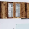  Függő szekrény Riga 2 pcs Öreg fa 40 x 31 x 80 cm Faanyag