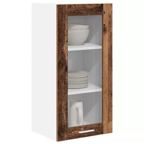  Függő szekrény Riga 2 pcs Öreg fa 40 x 31 x 80 cm Faanyag