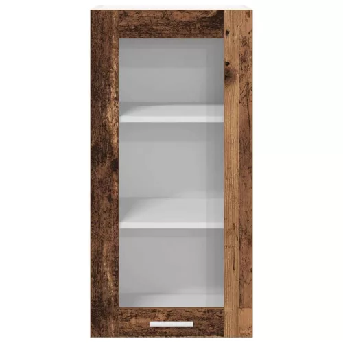  Függő szekrény Riga 2 pcs Öreg fa 40 x 31 x 80 cm Faanyag
