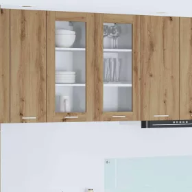    Függő szekrény Riga 2 pcs Artisan tölgy 40 x 31 x 80 cm Faanyag