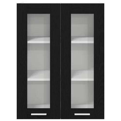  Függő szekrény Riga Fekete tölgy 60 x 31 x 80 cm Faanyag