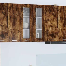    Függő szekrény Riga Füstölt tölgy 60 x 31 x 80 cm Faanyag