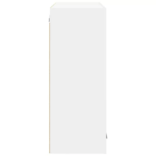  Függő szekrény polcokkal Riga Fehér 80 x 31 x 80 cm Faanyag