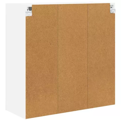  Függő szekrény polcokkal Riga Fehér 80 x 31 x 80 cm Faanyag