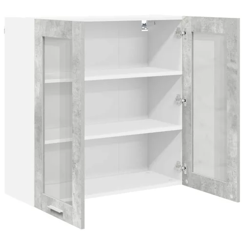  Függő szekrény Riga Beton Szürke 80 x 31 x 80 cm Faanyag