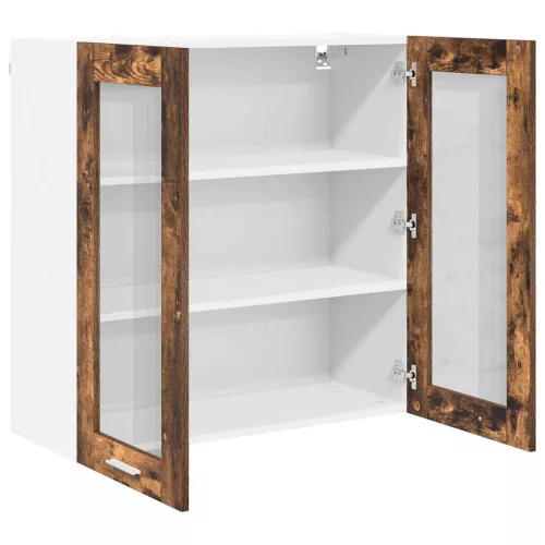  Függő szekrény Riga Füstölt tölgy 80 x 31 x 80 cm Faanyag