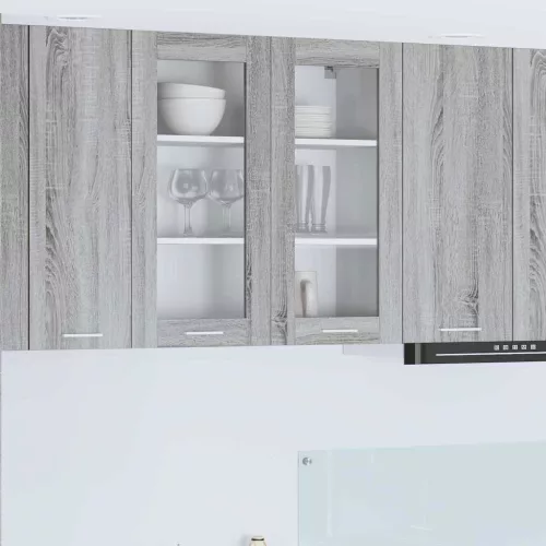  Függő szekrény Riga Szürke Sonoma 80 x 31 x 80 cm Faanyag