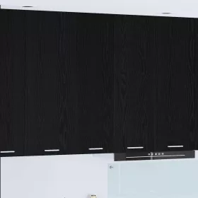    Függő szekrény Riga Fekete tölgy 30 x 31 x 100 cm Faanyag