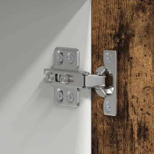  Függő szekrény Riga Sonoma tölgy és fehér 50 x 31 x 100 cm