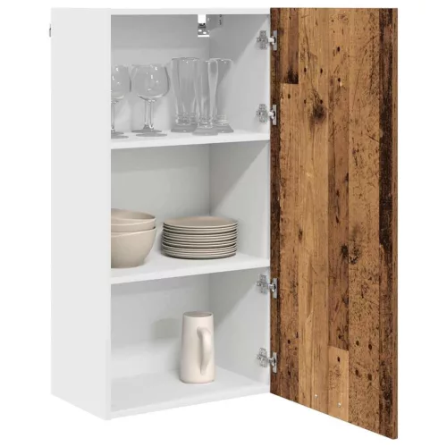  Függő szekrény Riga Sonoma tölgy és fehér 50 x 31 x 100 cm