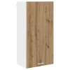  Függő szekrény Riga Sonoma tölgy és fehér 50 x 31 x 100 cm