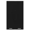  Függő szekrény Riga Fekete tölgy 60 x 31 x 100 cm Faanyag