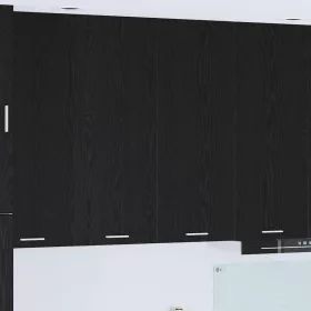    Függő szekrény Riga Fekete tölgy 80 x 31 x 100 cm Faanyag