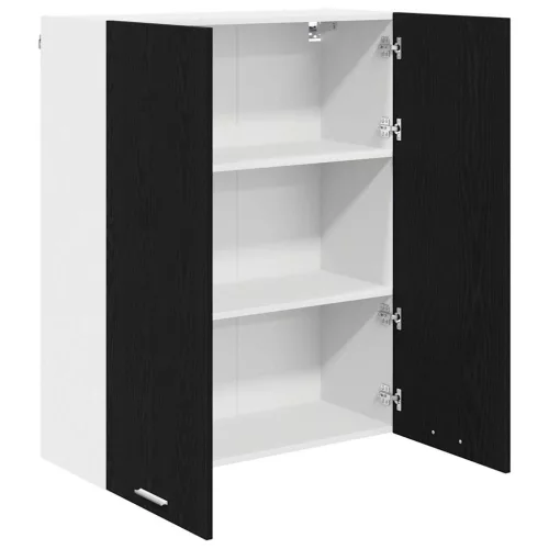  Függő szekrény Riga Fekete tölgy 80 x 31 x 100 cm Faanyag