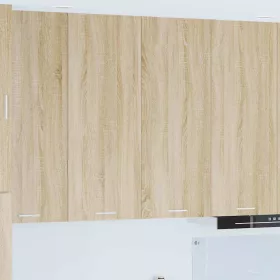    Függő szekrény Riga Sonoma tölgy 80 x 31 x 100 cm Faanyag