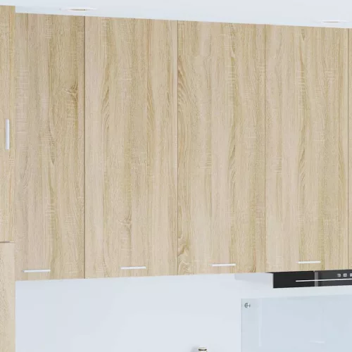  Függő szekrény Riga Sonoma tölgy 80 x 31 x 100 cm Faanyag