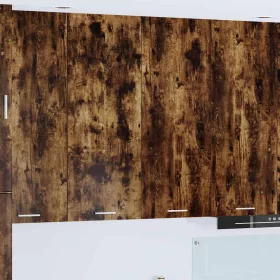    Függő szekrény Riga Füstölt tölgy 80 x 31 x 100 cm Faanyag