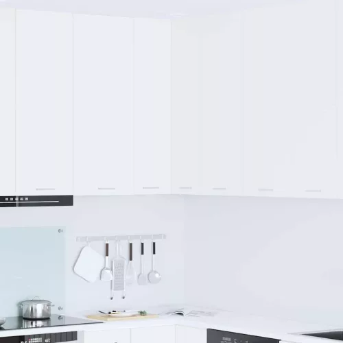  Függő szekrény polcokkal Riga Fehér 57 x 57 x 100 cm Faanyag