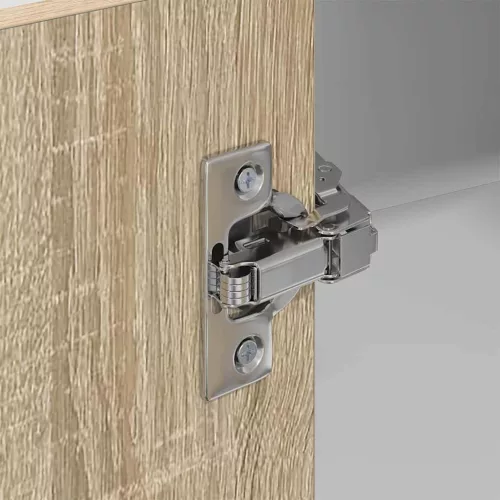  Függő szekrény Riga Sonoma tölgy és fehér 57 x 57 x 100 cm