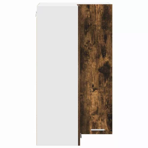  Függő szekrény Riga Sonoma tölgy és fehér 57 x 57 x 100 cm