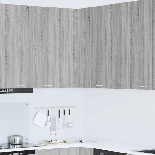  Függő szekrény Riga Sonoma tölgy és fehér 57 x 57 x 100 cm