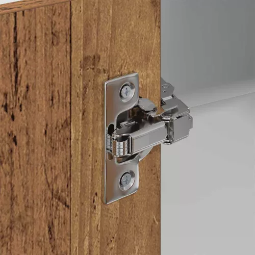  Függő szekrény Riga Sonoma tölgy és fehér 57 x 57 x 100 cm