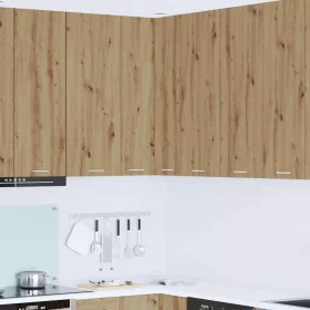    Függő szekrény Riga Sonoma tölgy és fehér 57 x 57 x 100 cm