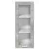  Függő szekrény Riga Beton Szürke 40 x 31 x 100 cm Faanyag