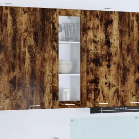    Függő szekrény Riga Füstölt tölgy 40 x 31 x 100 cm Faanyag