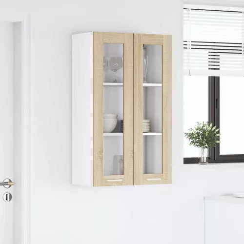  Függő szekrény Riga Sonoma tölgy 60 x 31 x 100 cm Faanyag