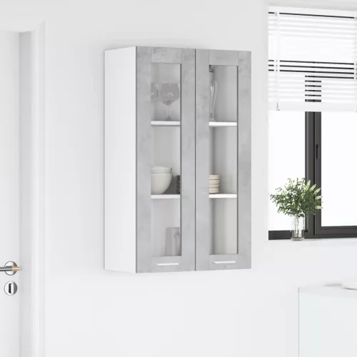  Függő szekrény Riga Beton Szürke 60 x 31 x 100 cm Faanyag