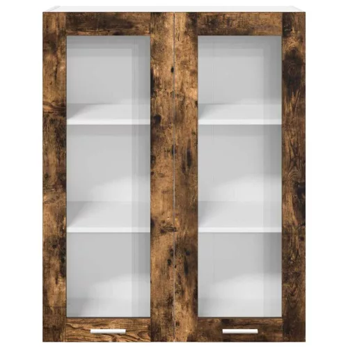  Függő szekrény Riga Füstölt tölgy 80 x 31 x 100 cm Faanyag